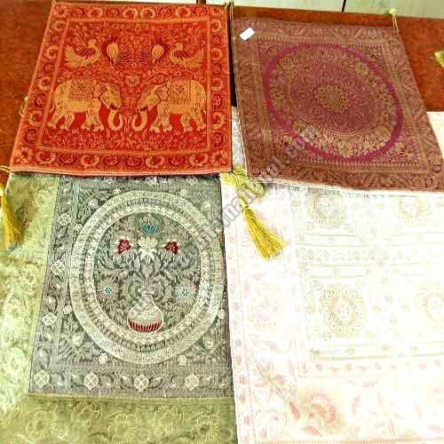 Manufacturers Exporters and Wholesale Suppliers of Silk Cushion Covers Bhandara Maharashtra